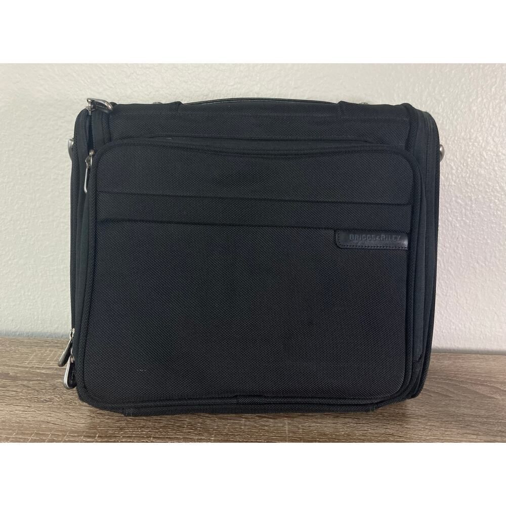 Briggs & Riley Baseline Cabin Duffel Bag Black Travel Briefcase
